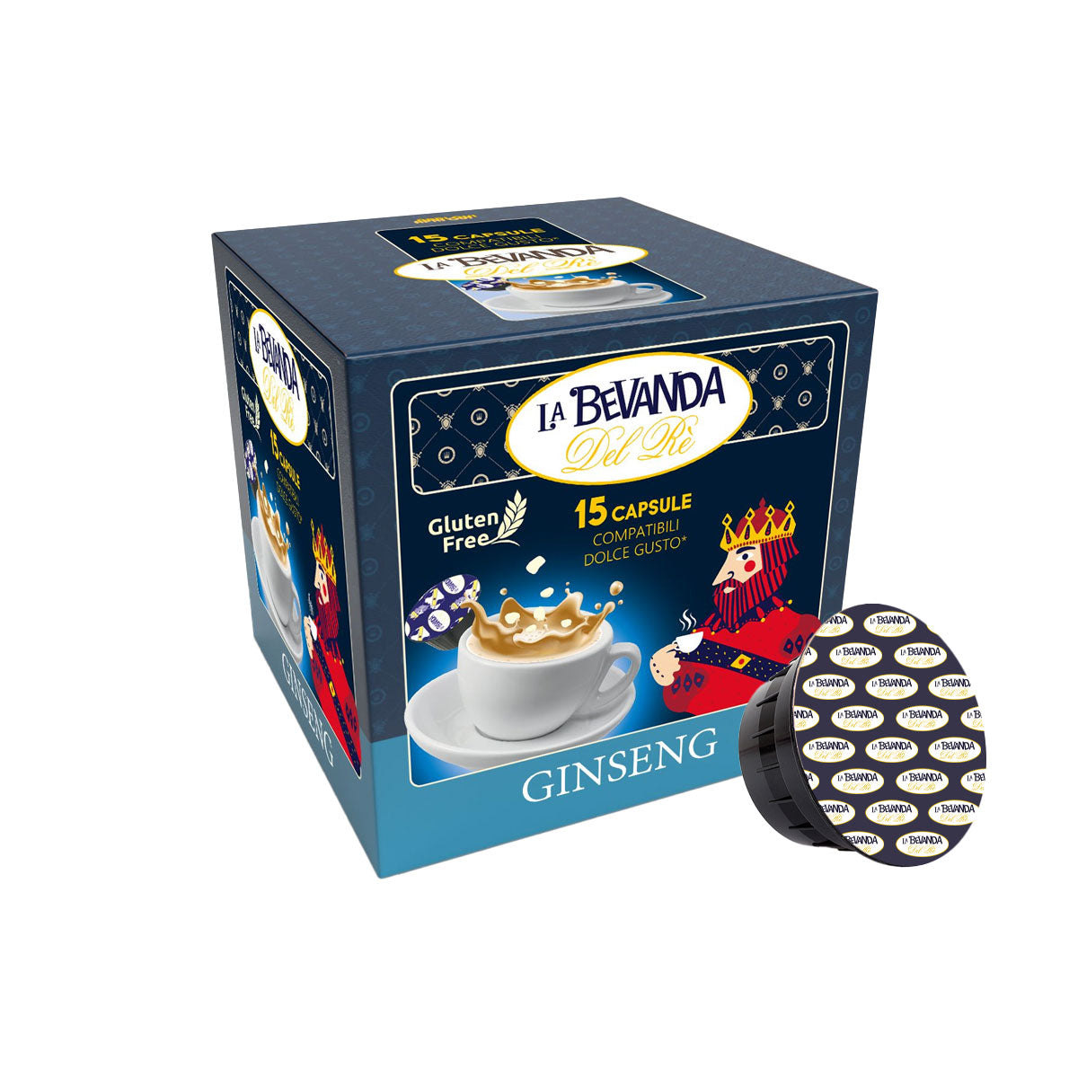 15 Capsule Dolce Gusto - Ginseng